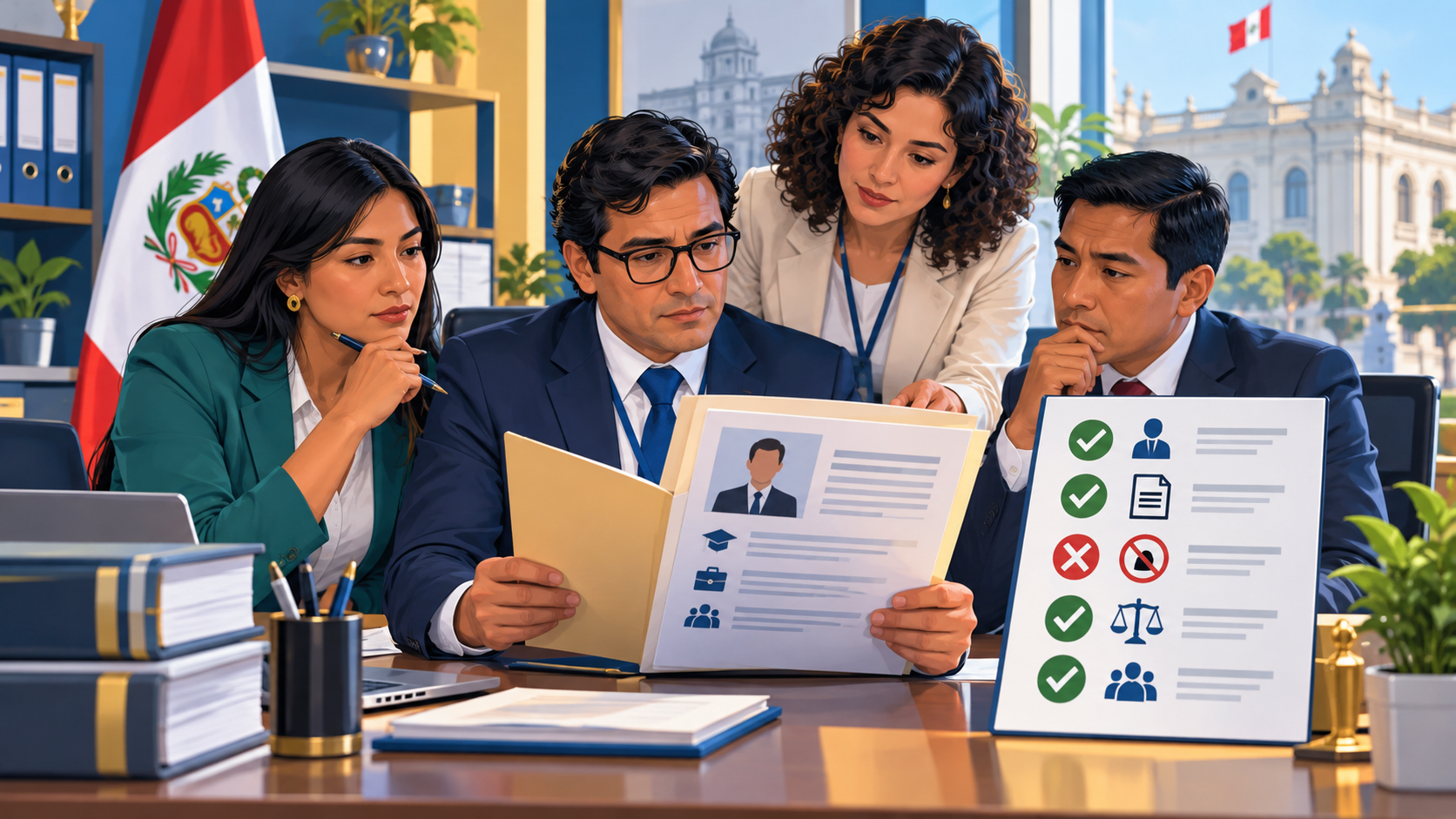 Verificación de requisitos por Recursos Humanos en cargos de confianza