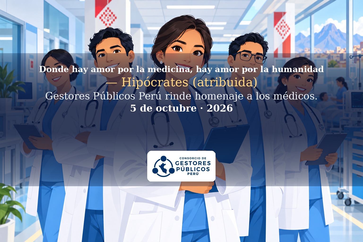 Saludo de Gestores Públicos Perú